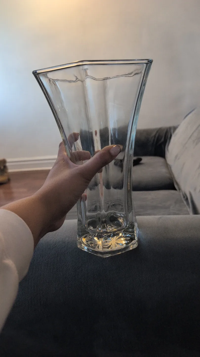 Clear Glass Vase image indicator(2)