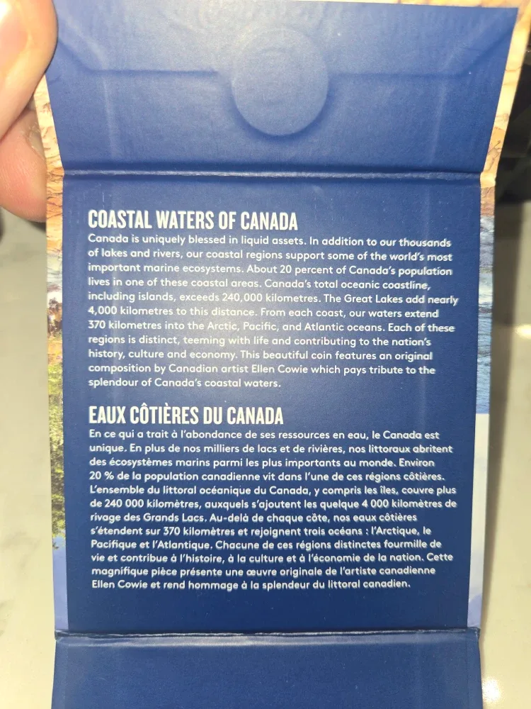 Coastal Waters of Canada $200 Coin