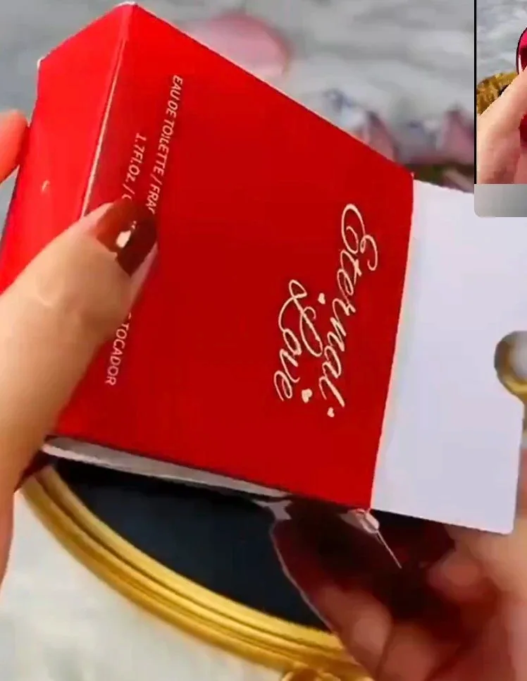 Eternal Love Perfume . Heart Shaped . 30 ml.  Smell Great image indicator(4)