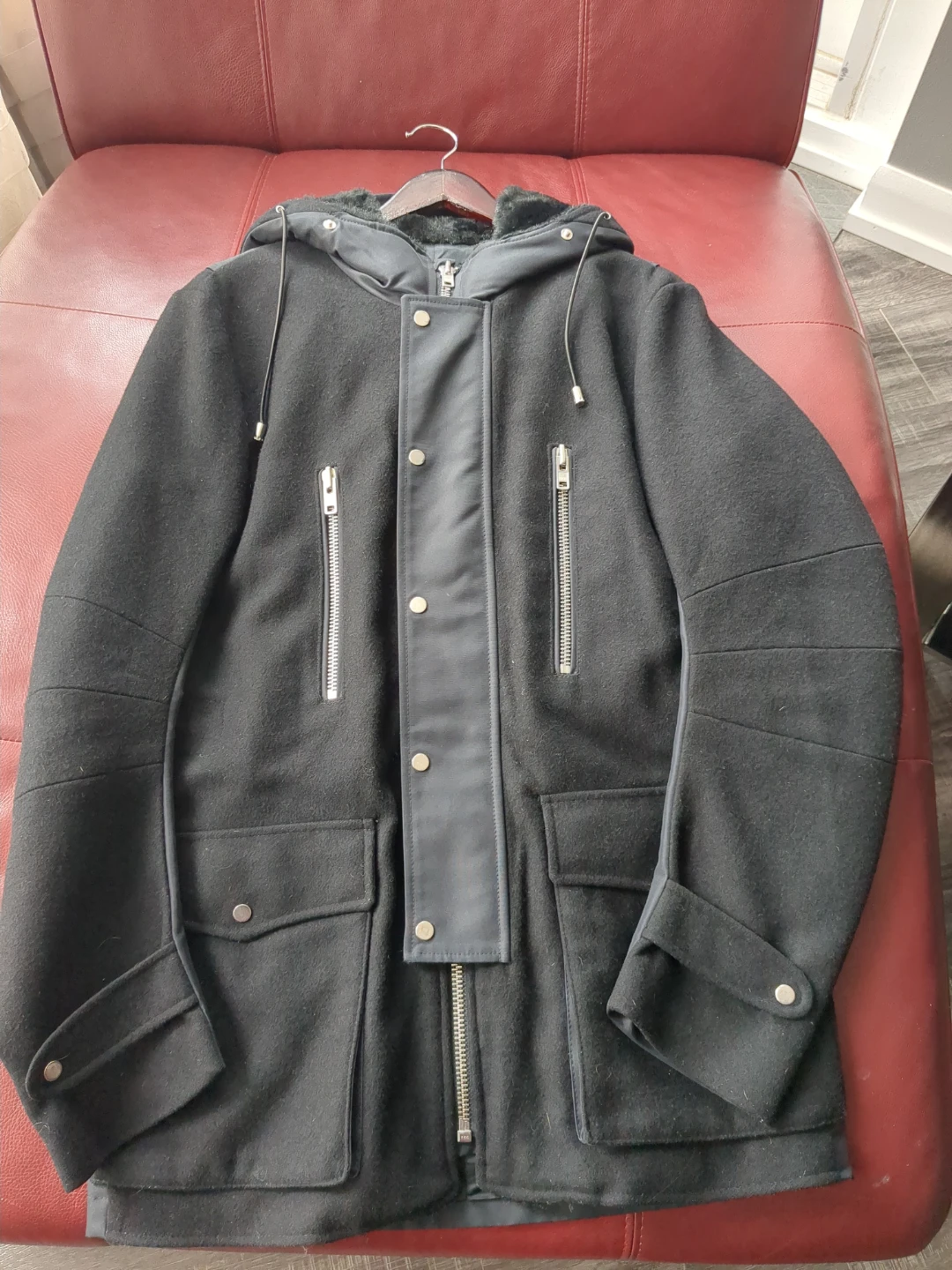 The Kooples Black Coat