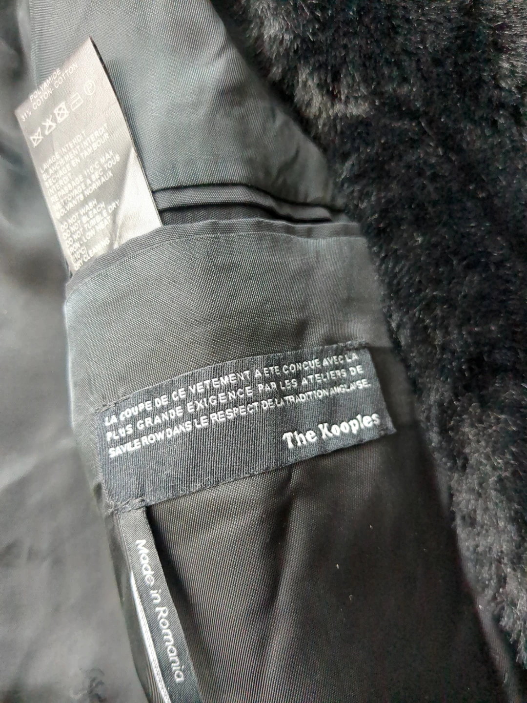 The Kooples Black Coat - photo 4