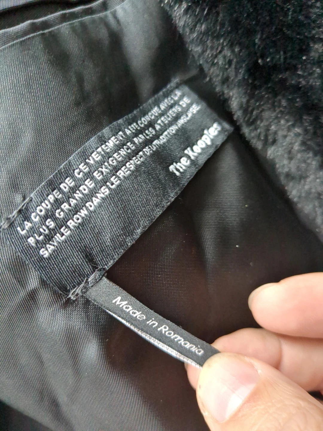 The Kooples Black Coat - photo 5