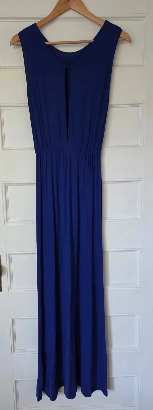Cobalt Blue Dress Sleeveless - Ankle length XS image indicator(2)