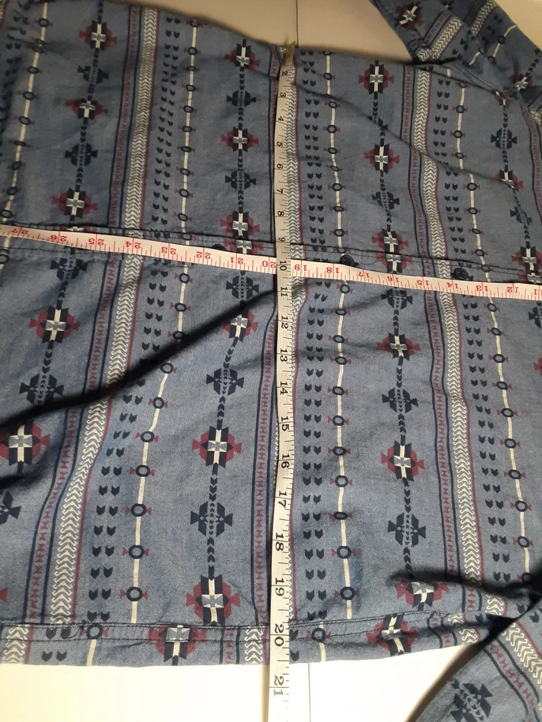 H&M Divided - Long Sleeve Western Styled Button-Up Shirt | S: LG image indicator(7)