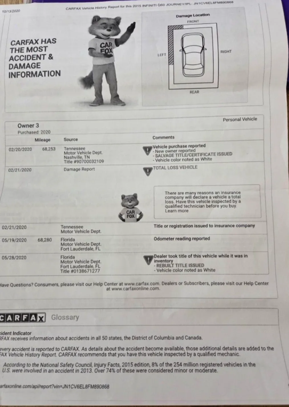Infiniti Q60 Coupe - White image indicator(7)
