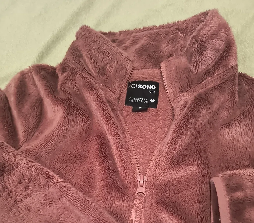 Cisono Kids Outerwear Collection Fleece Jacket - Size M/ 8 image indicator(2)