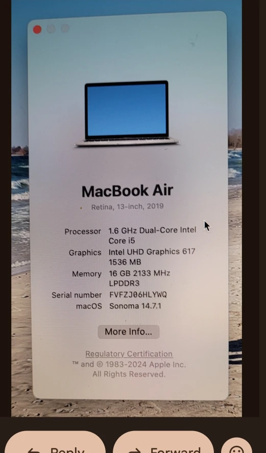 MacBook Air 13-inch 2019 - photo 2
