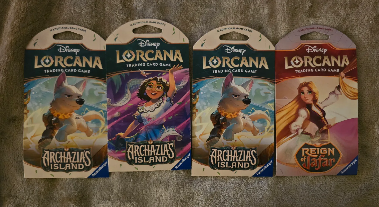 Disney Lorcana Trading Card Game Booster Packs