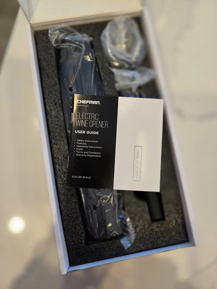 Chefman Electric Wine Opener Set - New in Box! - photo 2