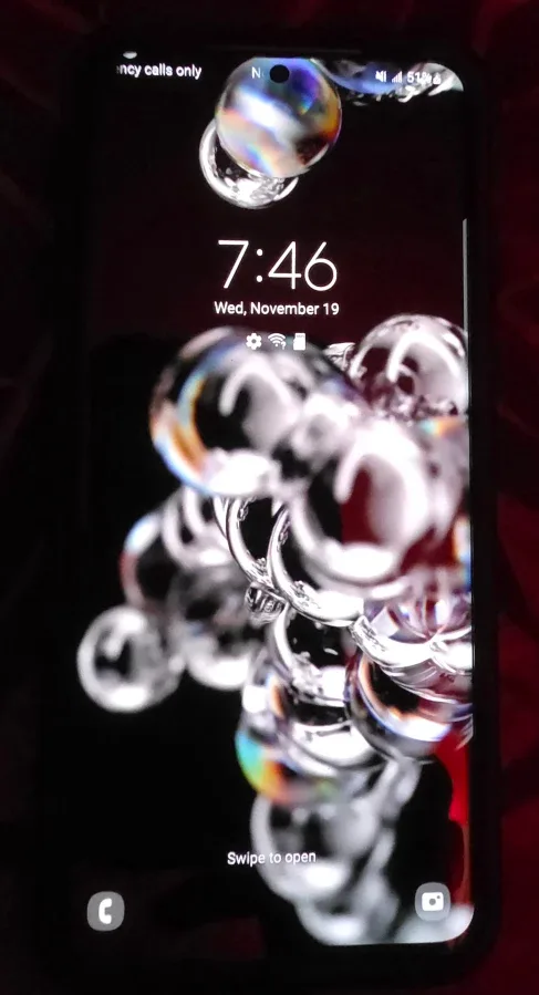 Samsung Galaxy S20 Ultra 5G w/ Otterbox Case image indicator(4)