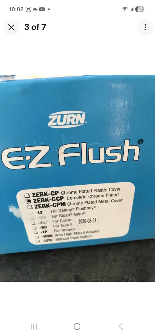 Zurn E-Z Flush Sensor Retrofit Kit - photo 5