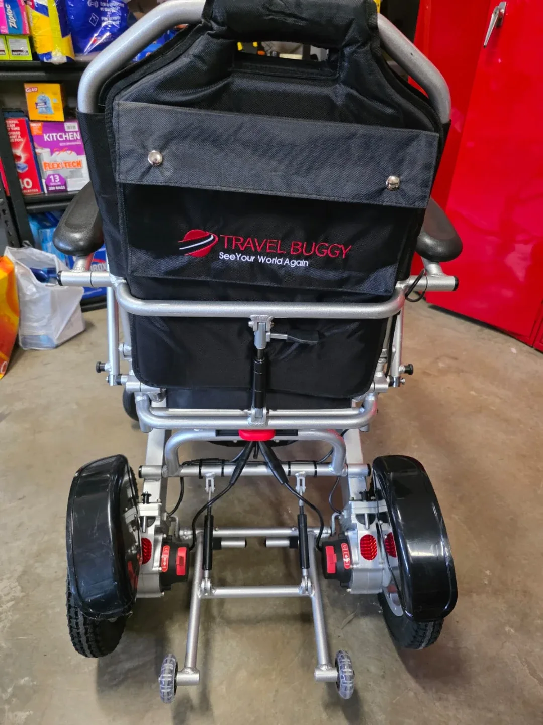 Travel Buggy Foldable Electric Wheelchair image indicator(2)
