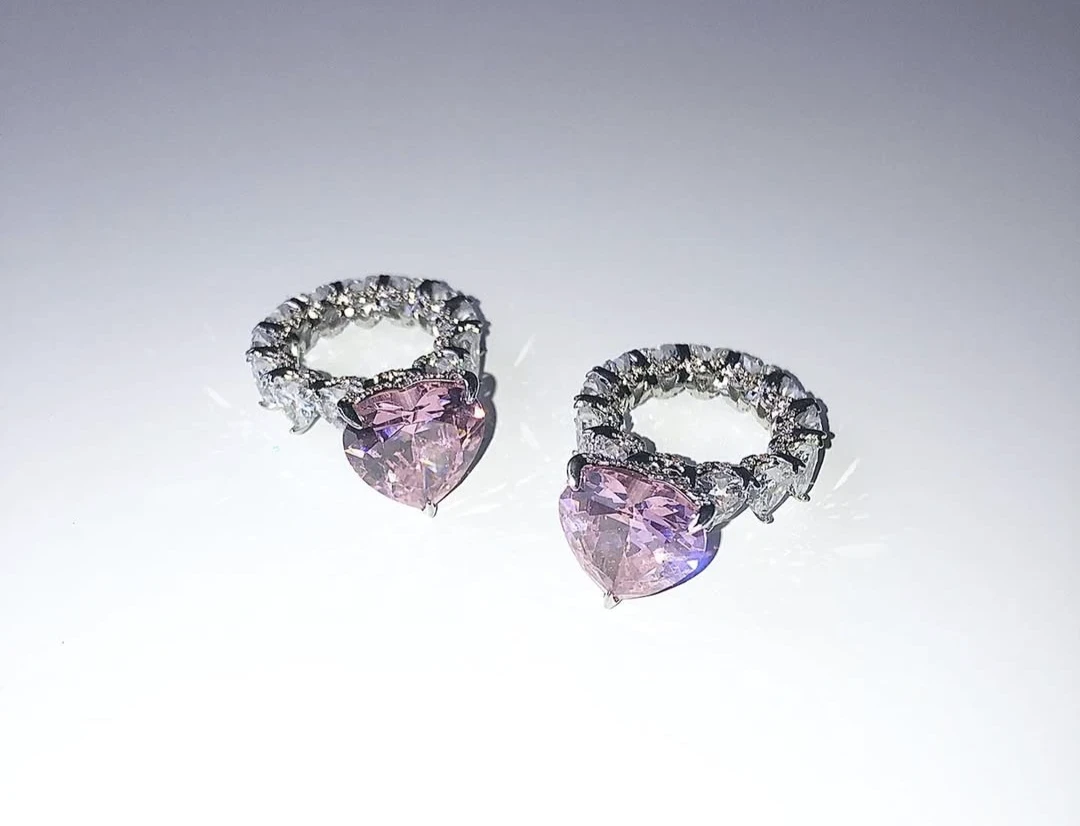 Pink Heart Ring