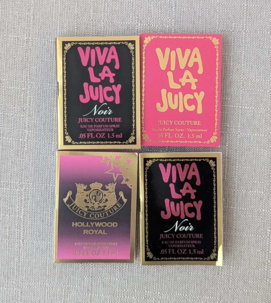 Perfume sample lot - Juicy Couture