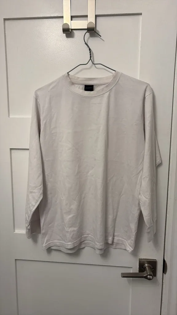 ONIX White Long Sleeve Shirt - Size S