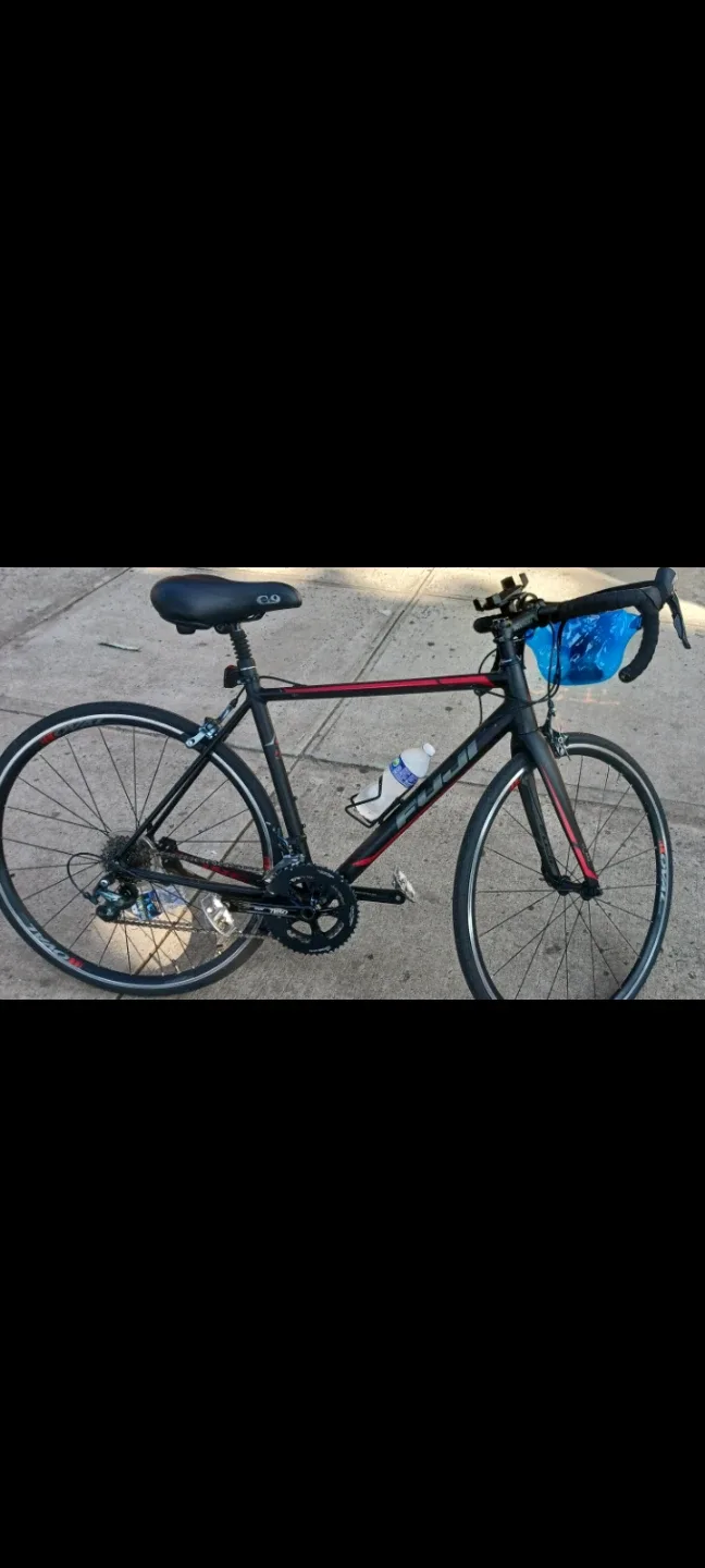 Fuji Road Bike - Black & Red