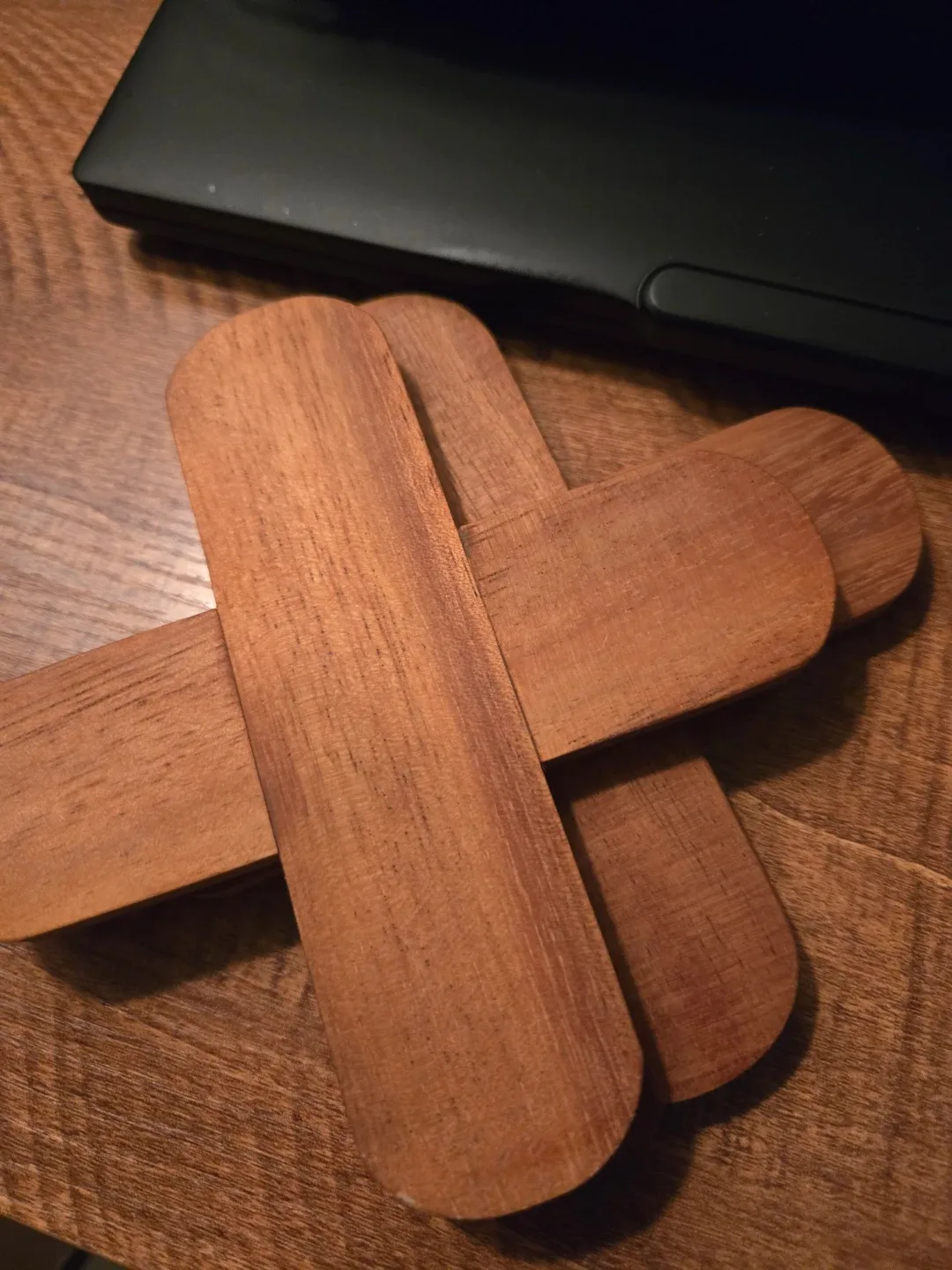 Wooden coaster #Freecycle