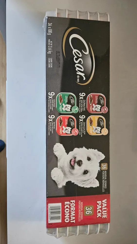 Cesar Classic Loaf in Sauce Variety Pack 36 Trays