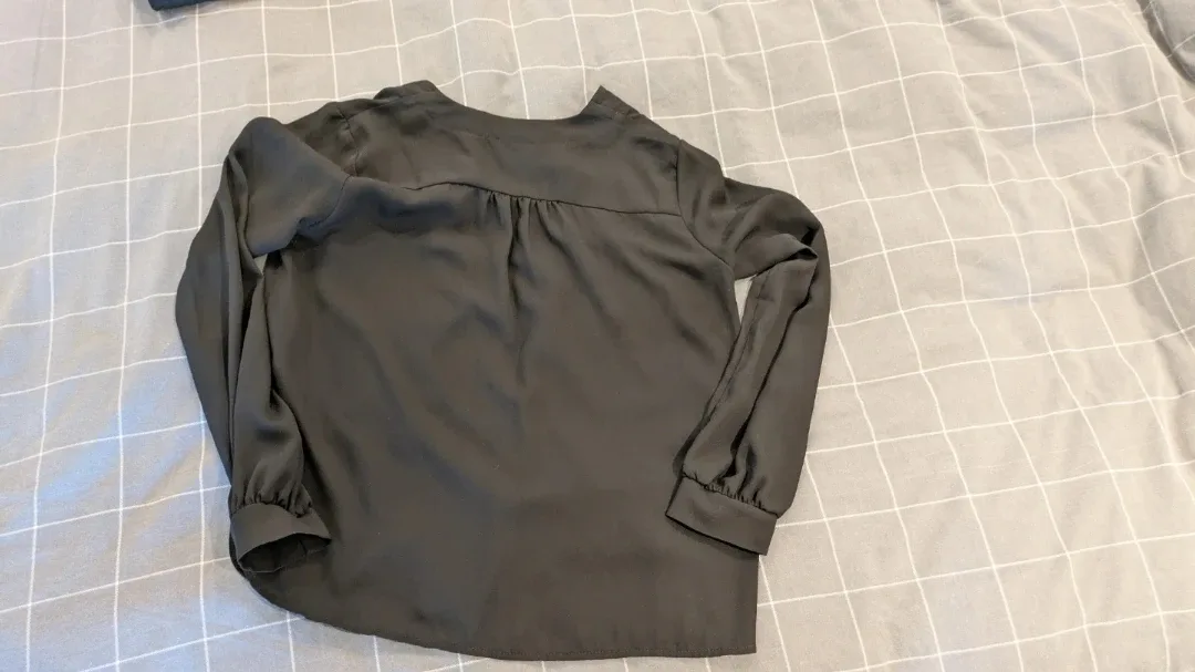 ASOS Black Blouse - Size 6 image indicator(4)