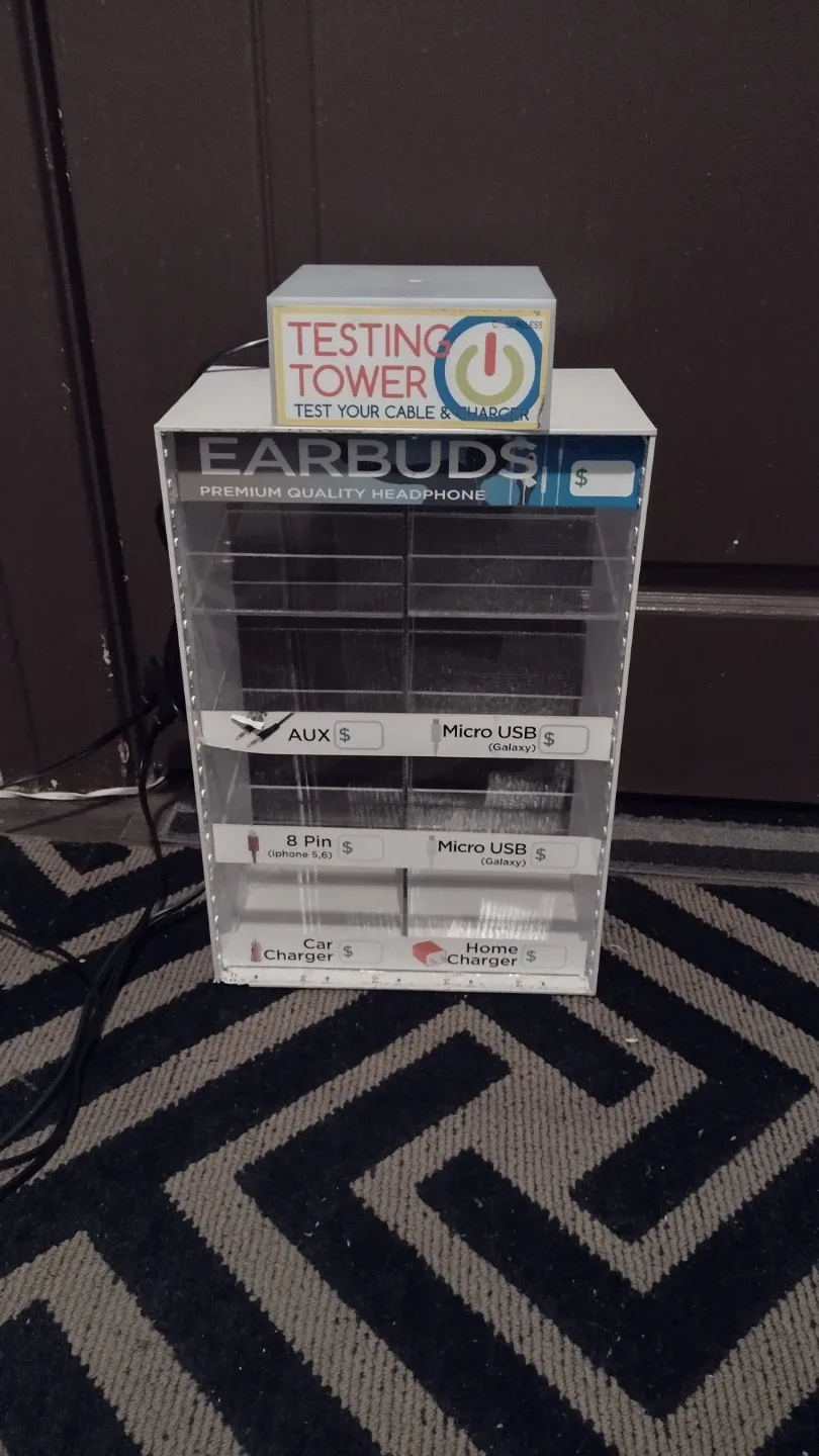 ( 3 ) Earbuds Display Stand - Testing Tower Included image indicator(2)