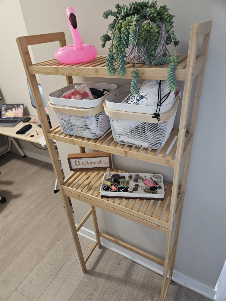 Bamboo 3-Tier Shelf