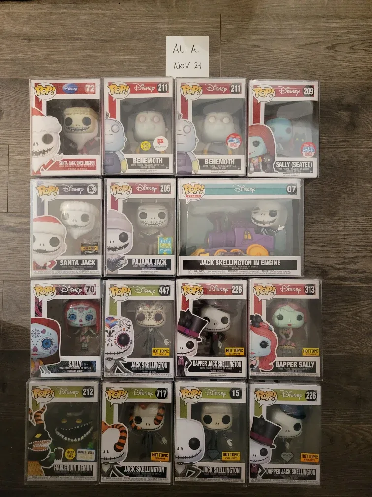 Funko Pop! Disney Nightmare Before Christmas Collection