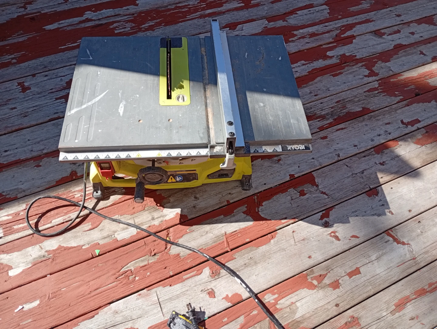 Ryobi RTS08 Table Saw - photo 3
