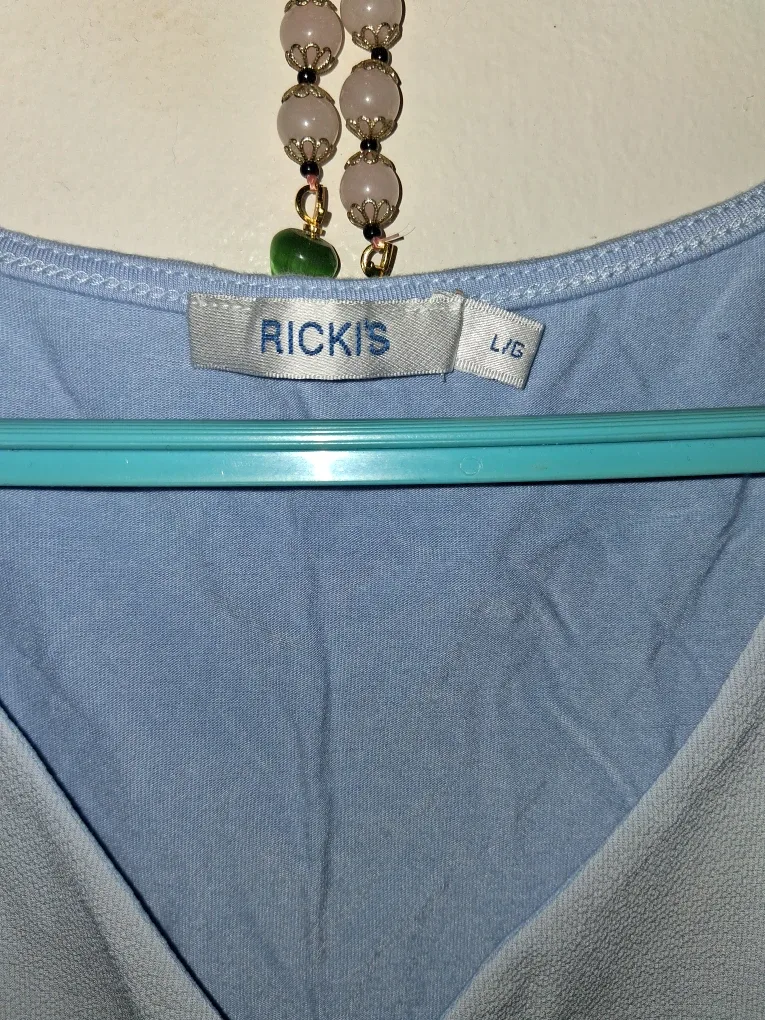 RICKI'S Light Blue Tank Top - Size L image indicator(2)