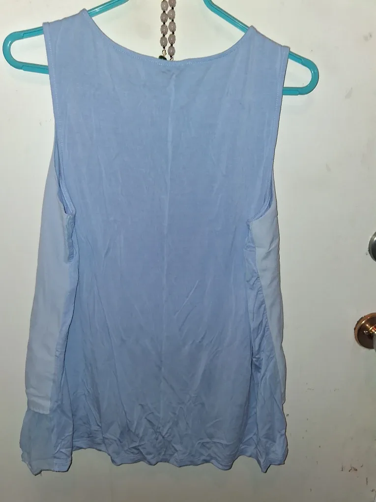 RICKI'S Light Blue Tank Top - Size L image indicator(3)