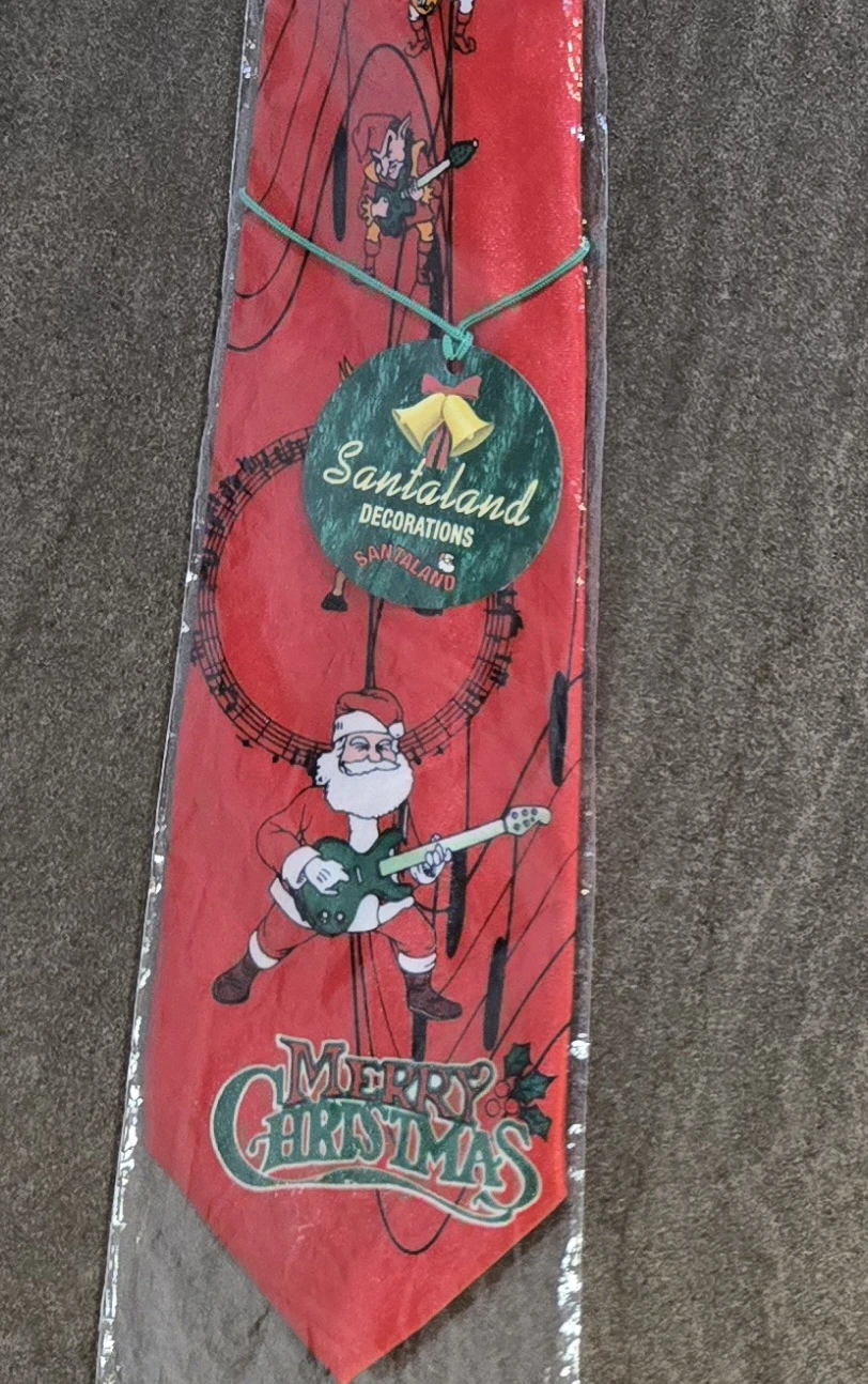 Santaland Christmas Tie