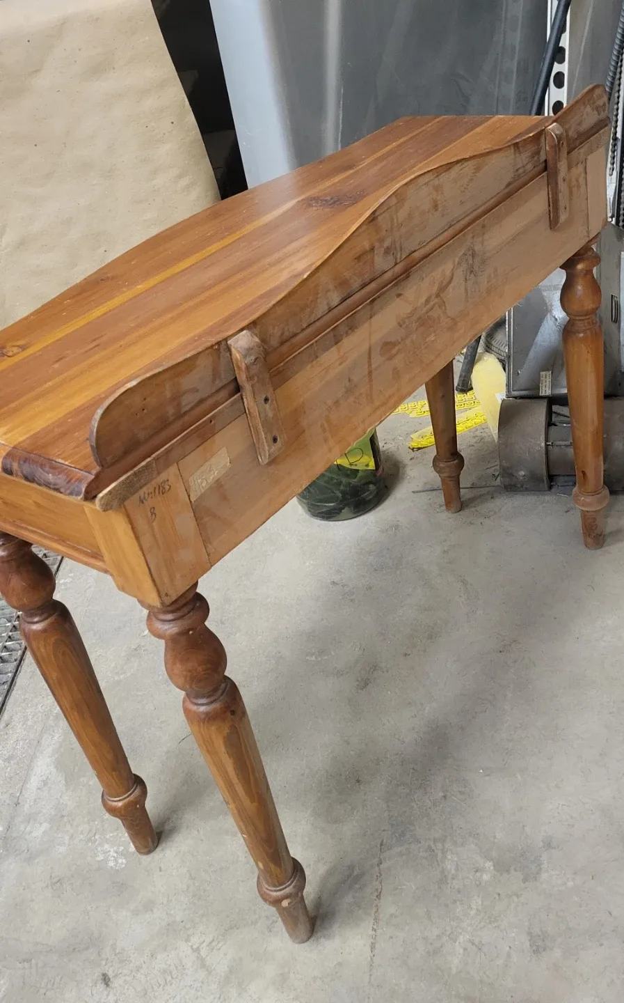 Vintage Wooden Desk/Table image indicator(4)