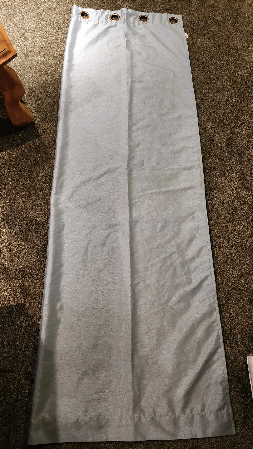 Light Blue Curtain - photo 2
