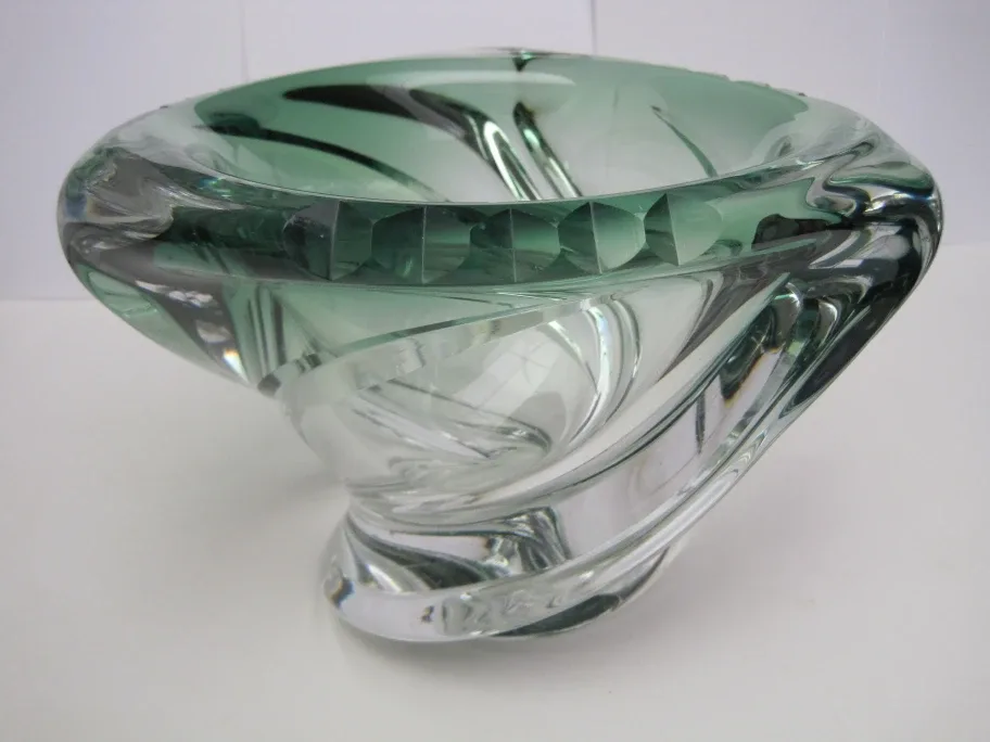 1960s Crystal Bowl signed by artist. image indicator(2)
