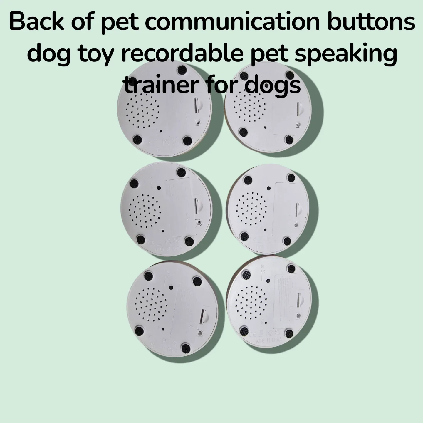Pet Communication Buttons - Recordable Dog Toy image indicator(3)