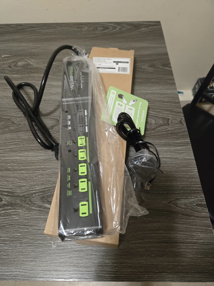 Embertec Emberstrip 8 AV+ Power Strip