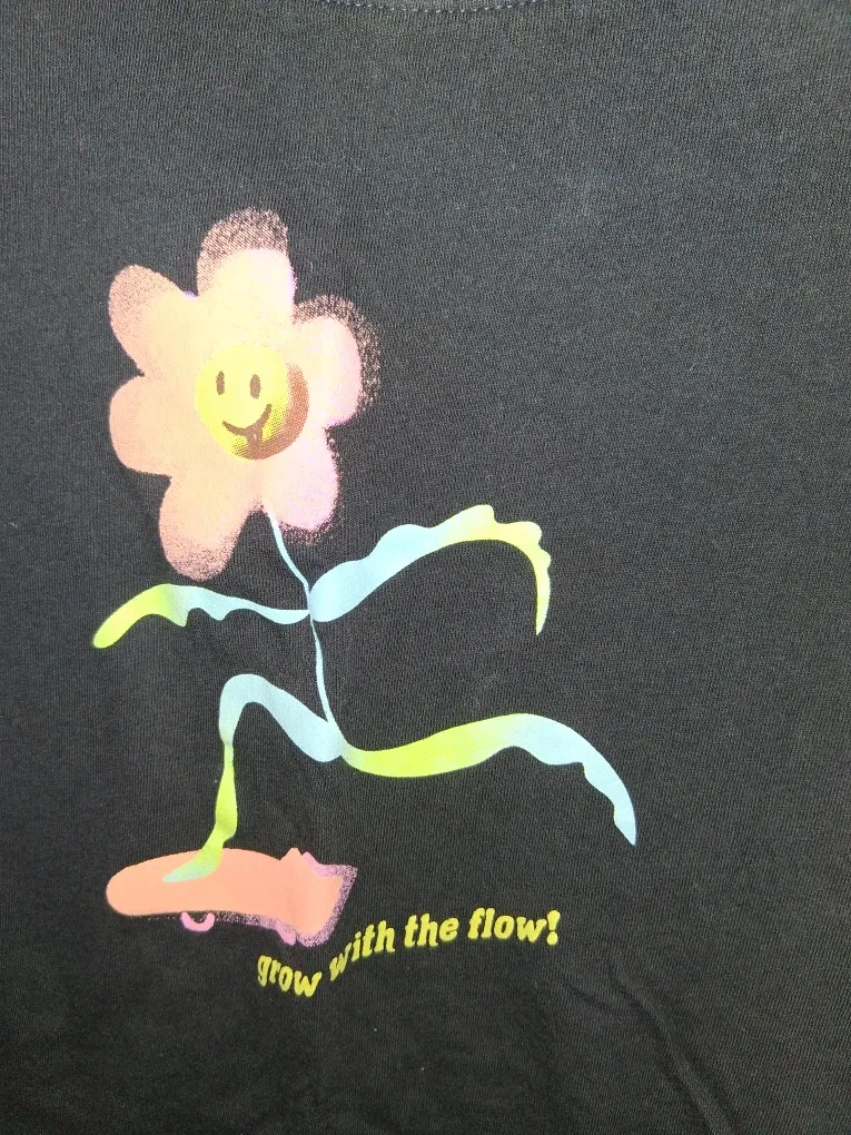 Gap Kids Black T-Shirt - XXL (14-16) image indicator(2)