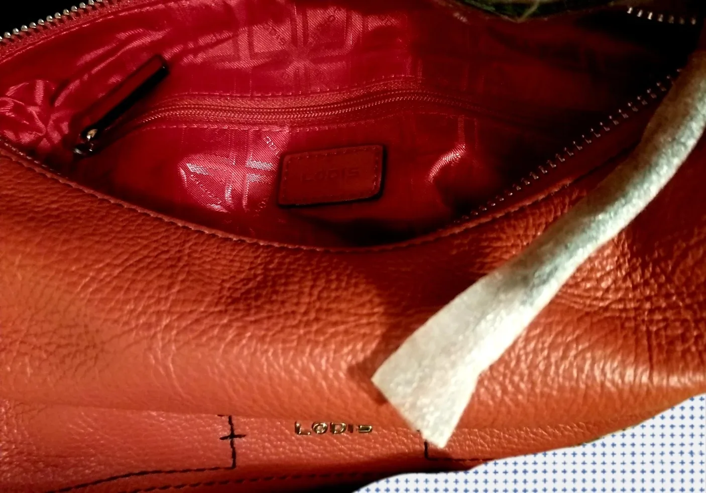 NWT LODIS Kate Convertible Bucket Leather Bag image indicator(8)