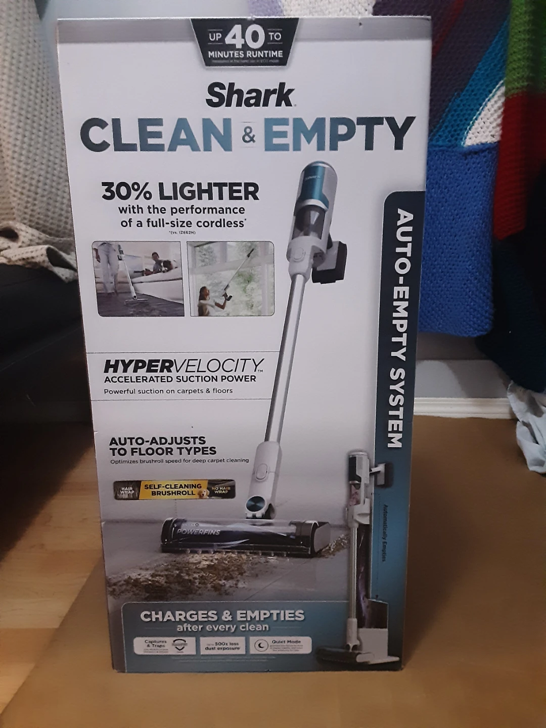 Shark Clean & Empty Cordless Vacuum - NEW