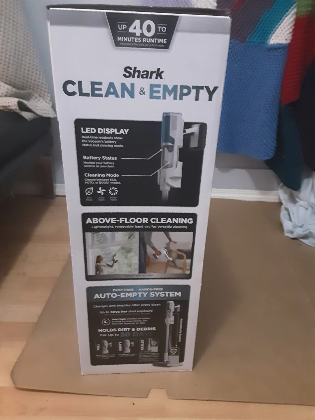 Shark Clean & Empty Cordless Vacuum - NEW - photo 2