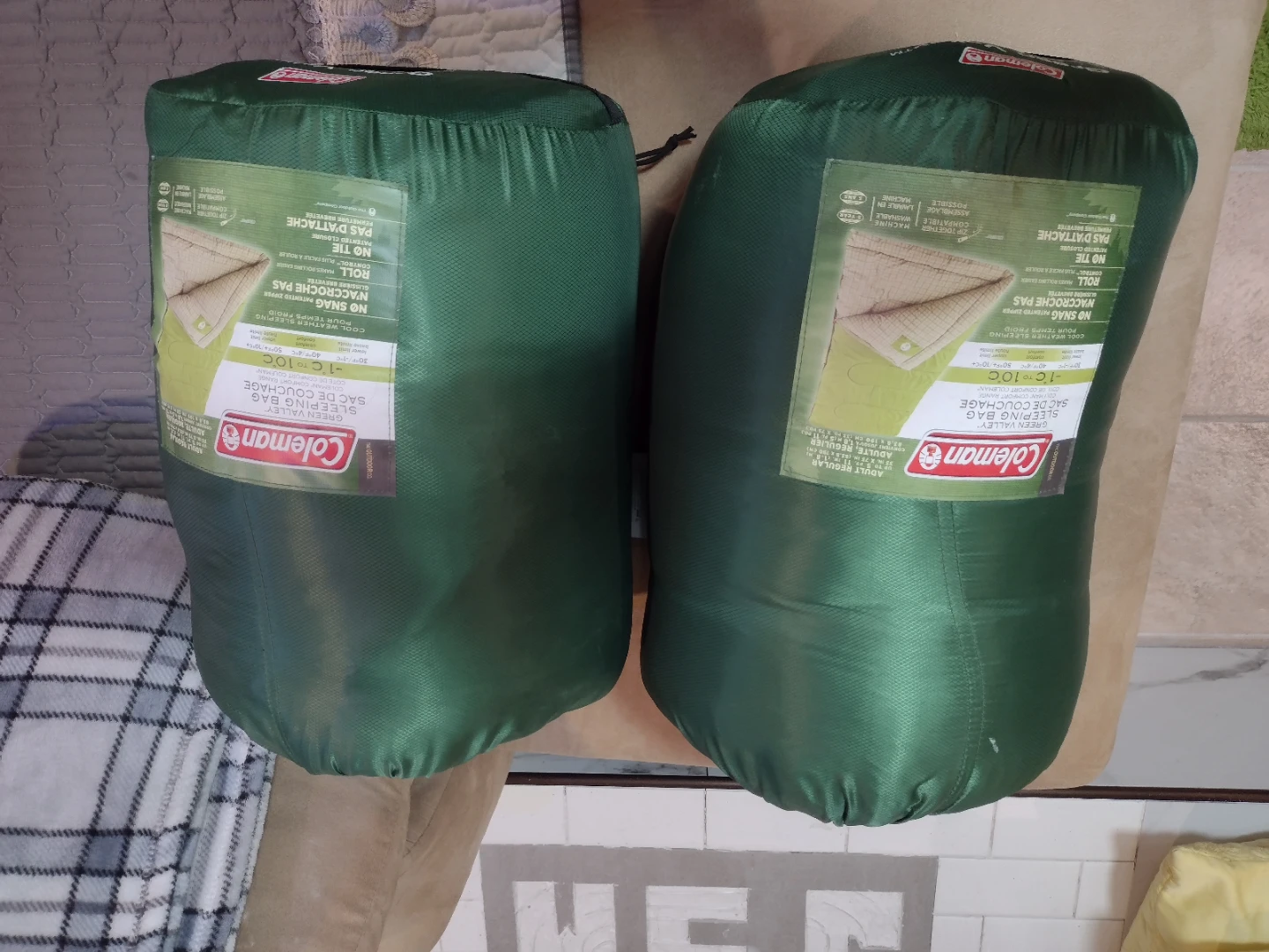 Coleman Green Valley Sleeping Bag - Adult Regular - photo 2