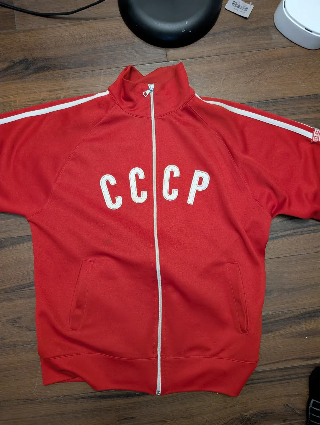 Red USSR Track Jacket