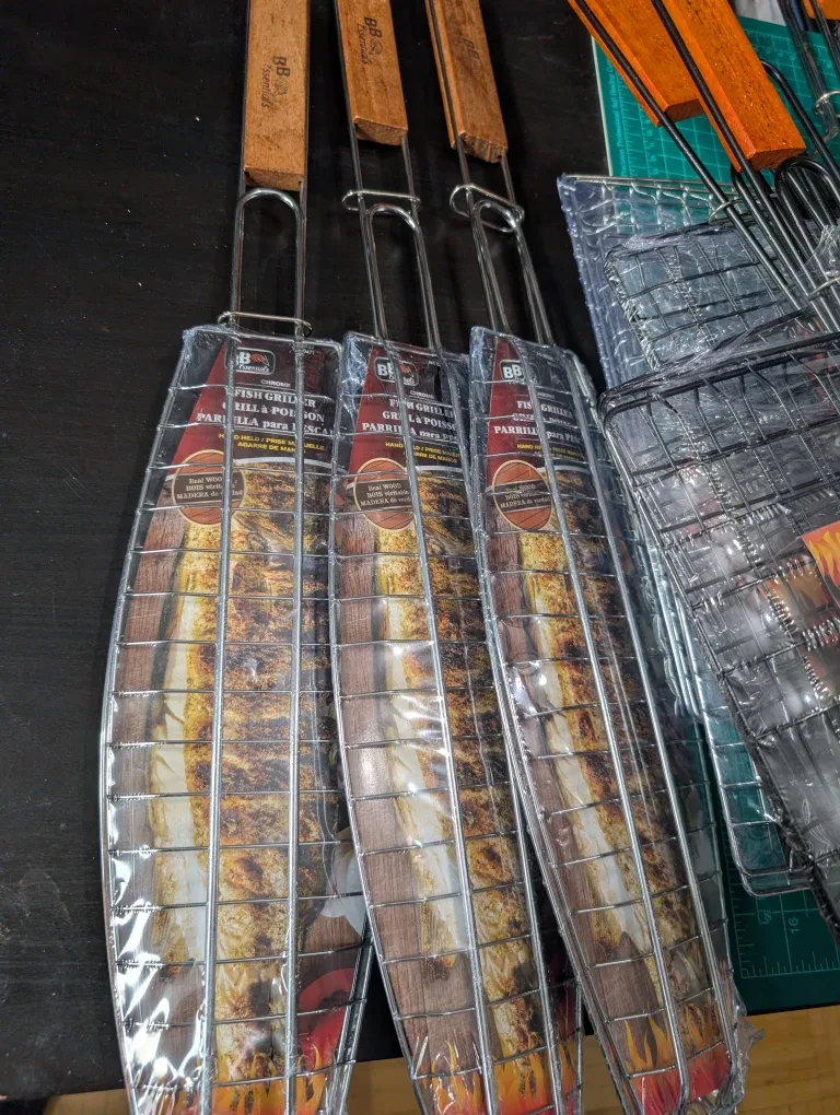 BBQ Grill Tools & Accessories lot BRAND NEW! image indicator(10)