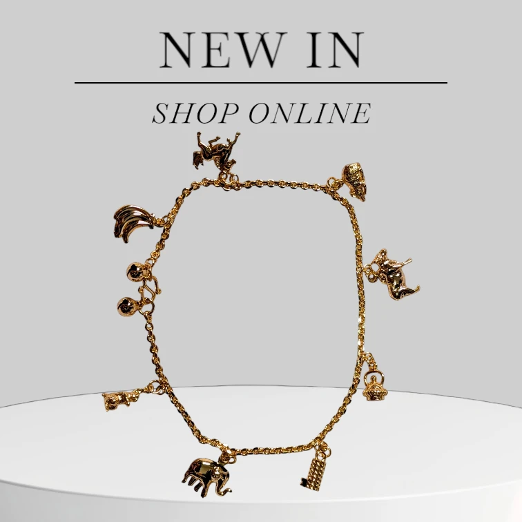 Gold Charm Bracelet