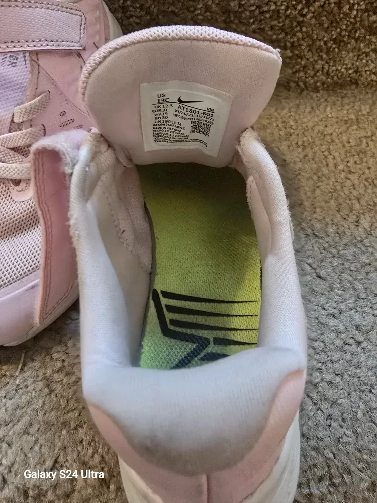 Nike Star Runner 3 Pink Sneakers - Size 13C image indicator(3)