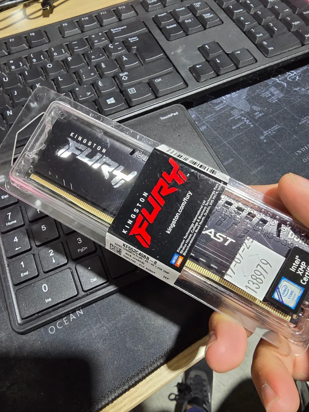 New Kingston FURY Beast DDR5 8GB RAM