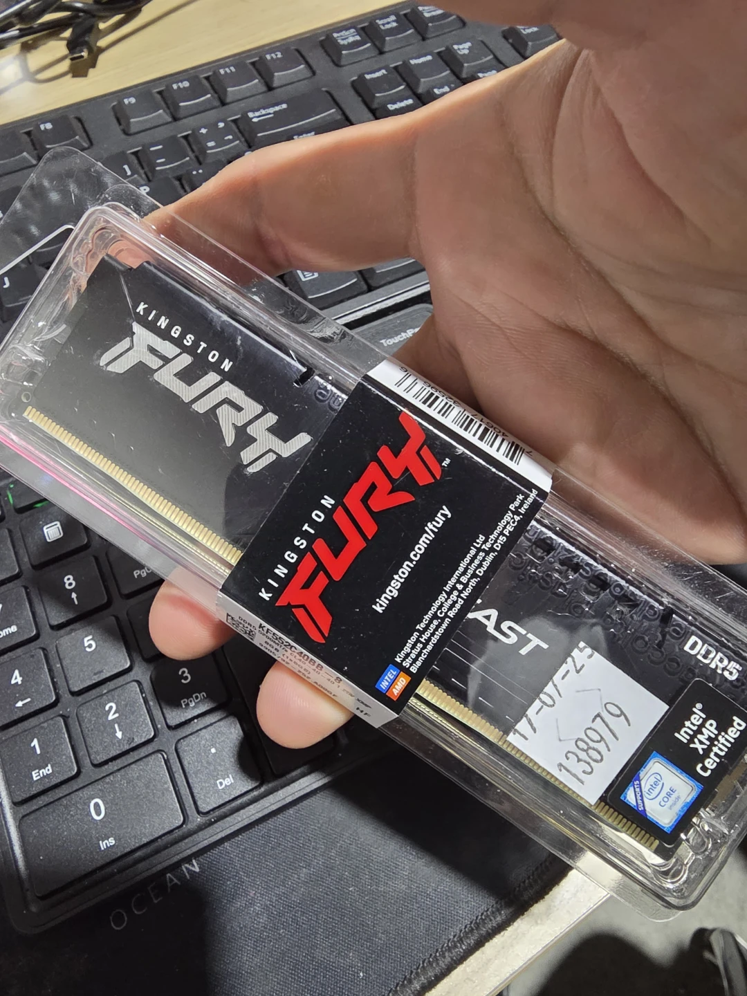 New Kingston FURY Beast DDR5 8GB RAM - photo 2