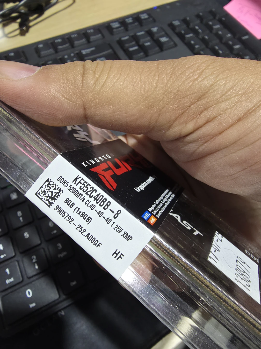 New Kingston FURY Beast DDR5 8GB RAM - photo 5