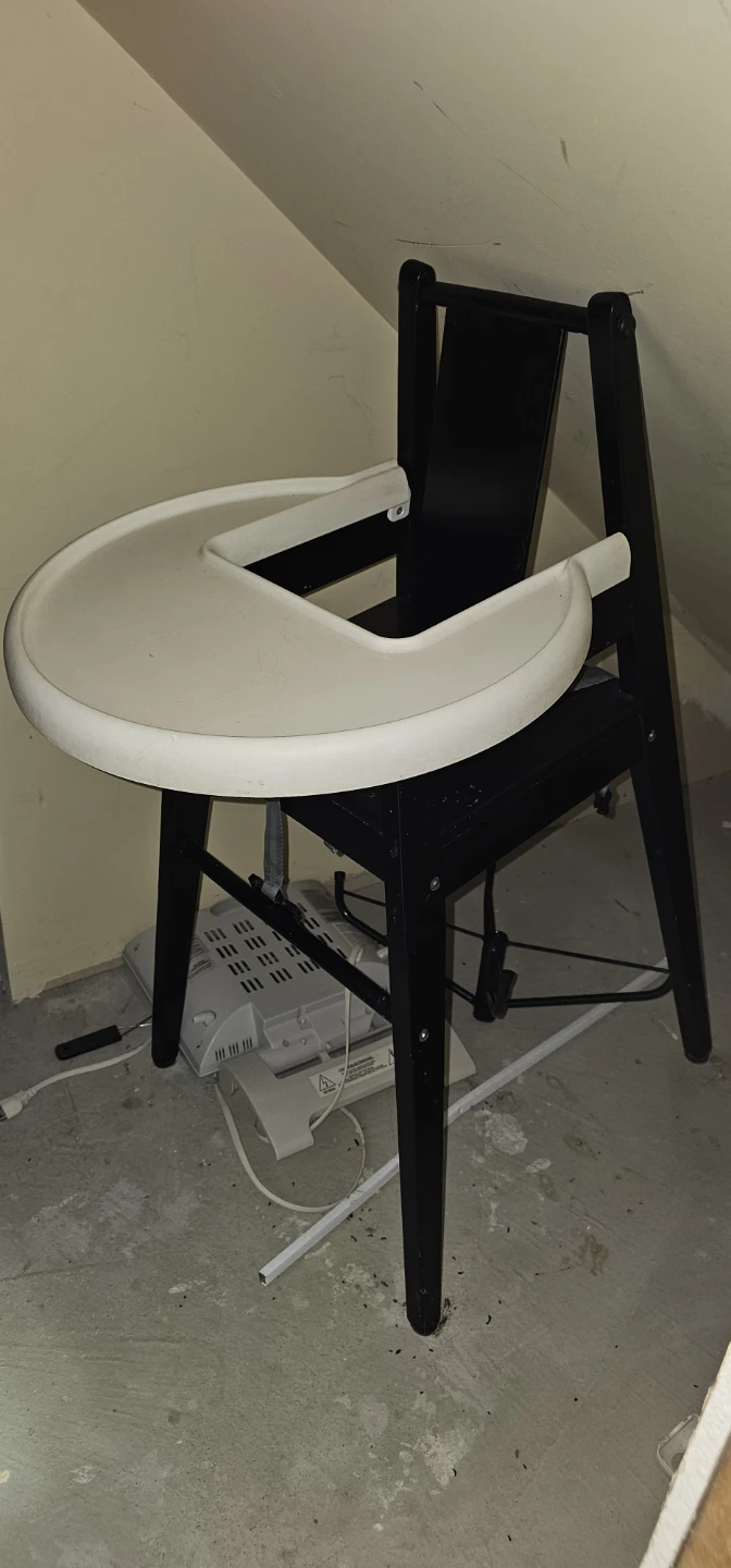 IKEA Antilop High Chair - Black/White - photo 3