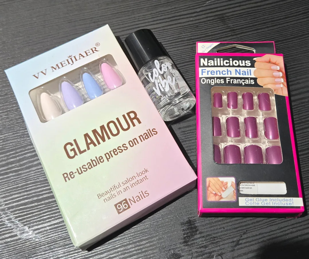 VV MEIJIAER Glamour Press On Nails & Nailicious French Nail thumbnail