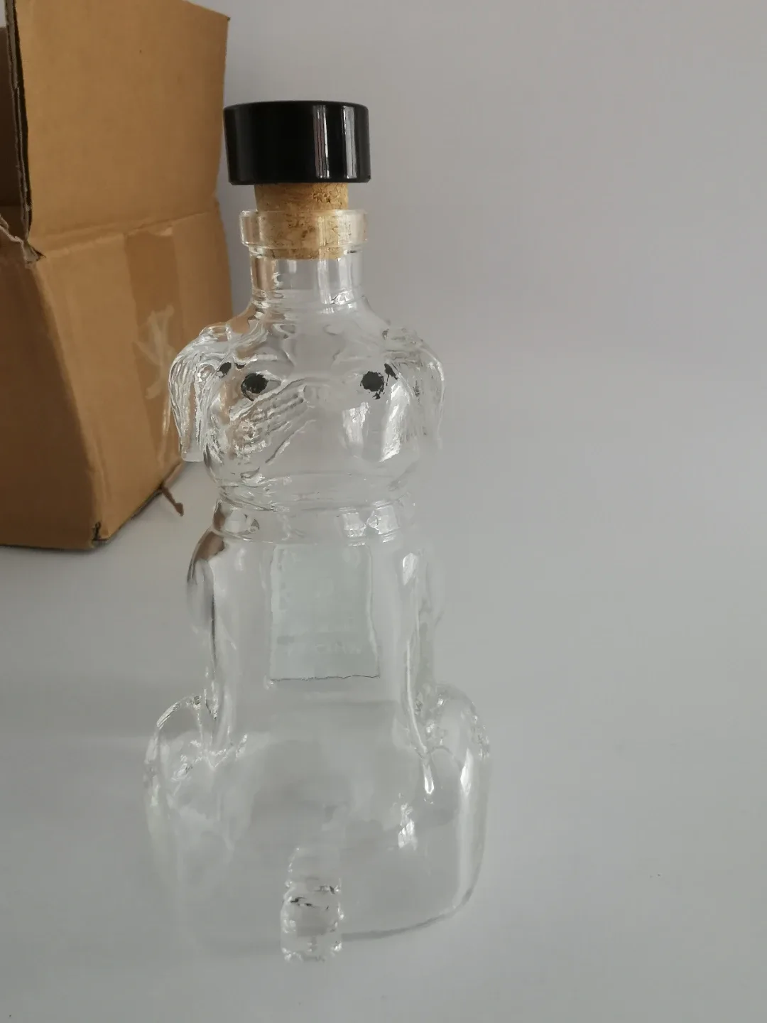 Dog-shaped Glass Bottle image indicator(3)